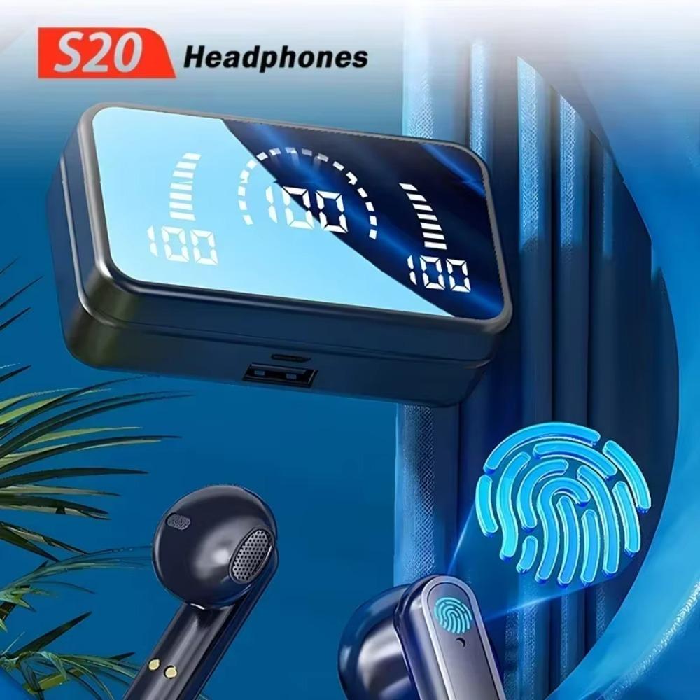 QCY TWS S20 Earphone Bluetooth - đánh giá và giá Video Games