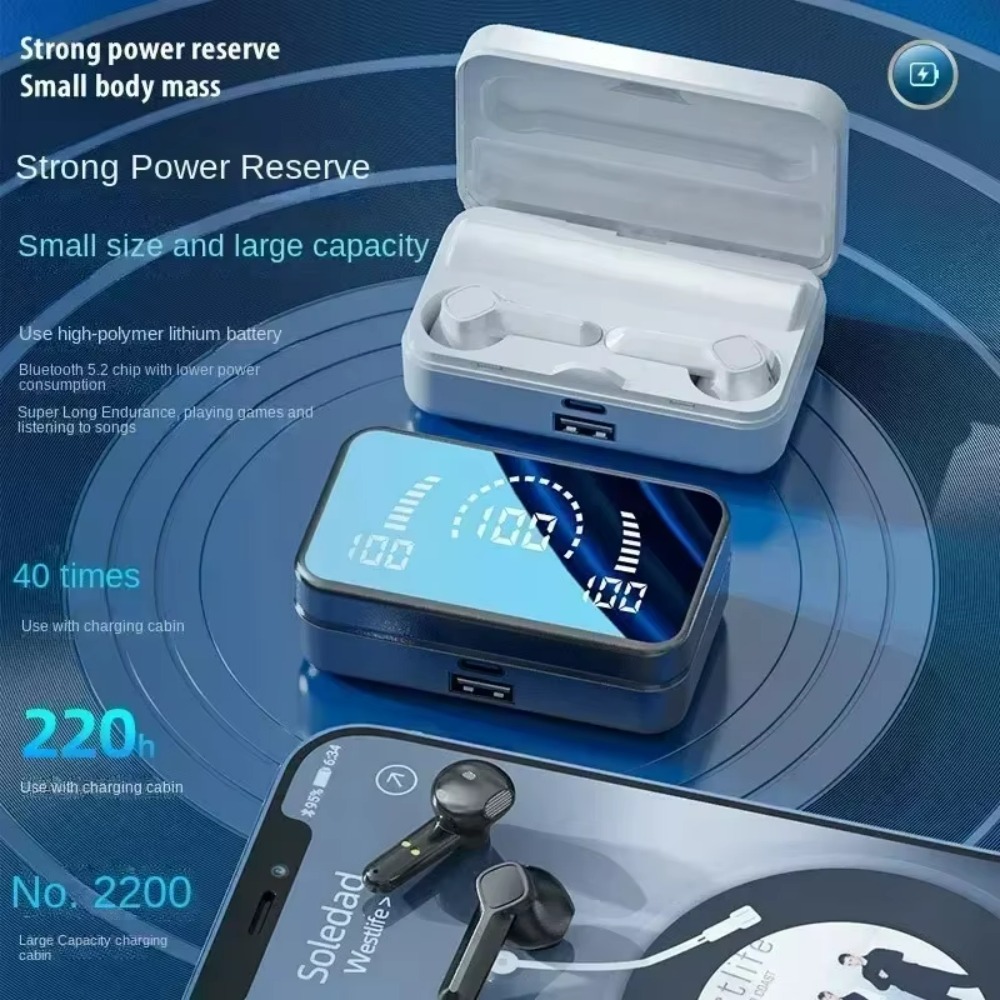 QCY TWS S20 Earphone Bluetooth - đánh giá và giá Video Games