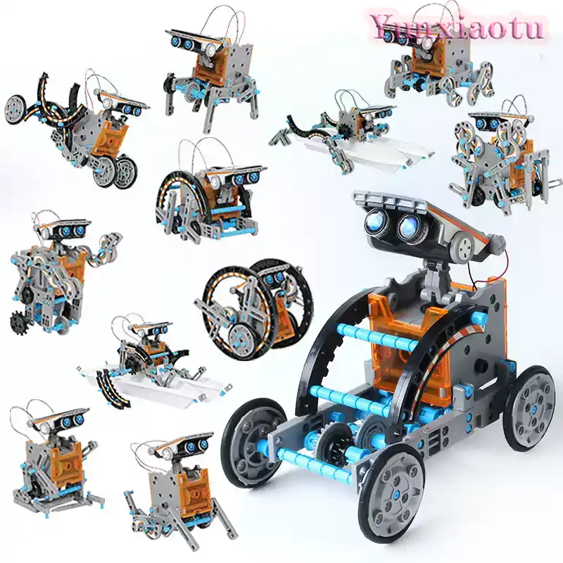 12-in-1 Solar Robot STEM Build - đánh giá và giá Stem Solar Robot Kit For Kids