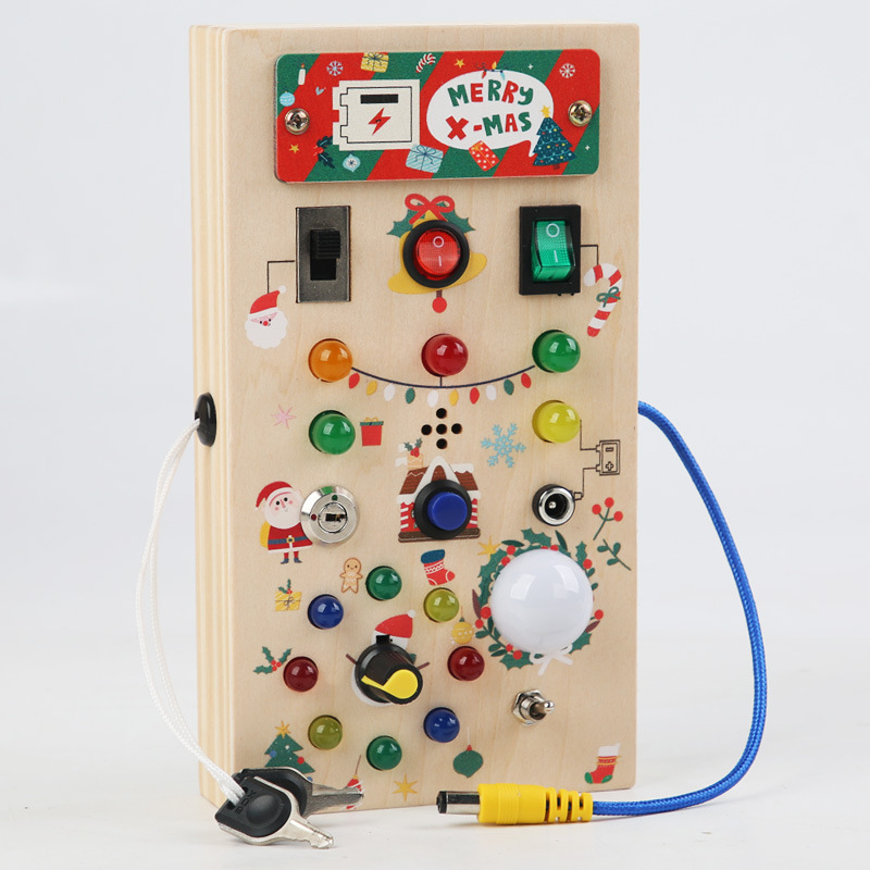 Montessori-Inspired Life Skill - đánh giá và giá Montessori Wooden Busy Board Toddler