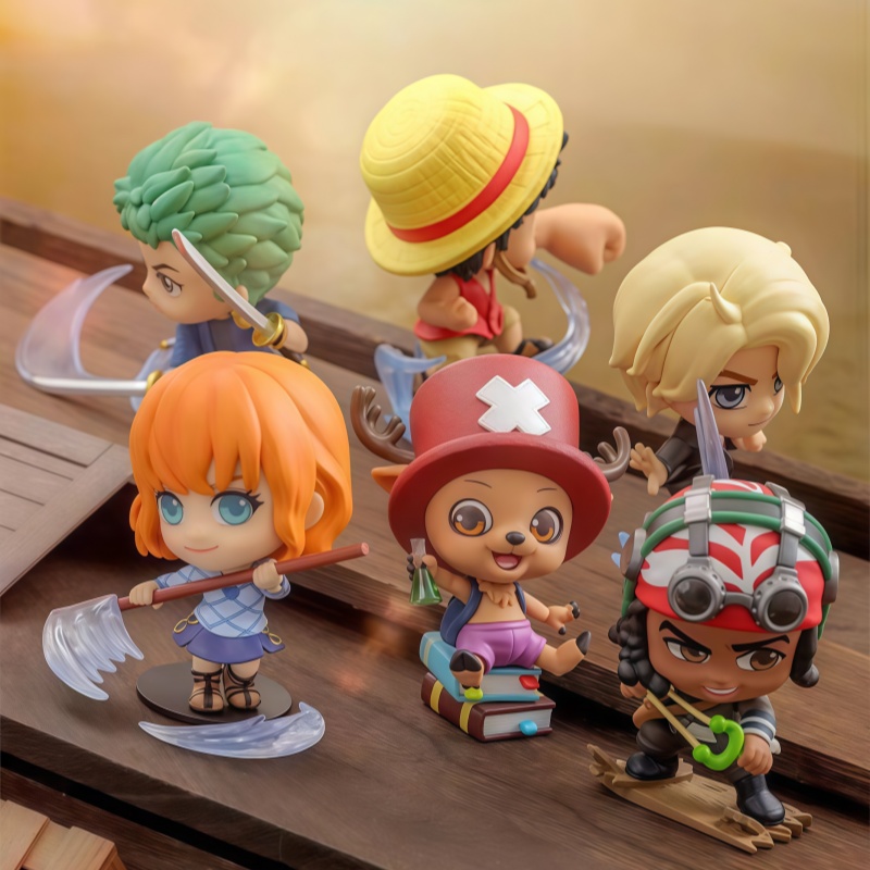 New Hot Toys One Piece Cosbi B - đánh giá và giá Anime Action Figure Blind Box