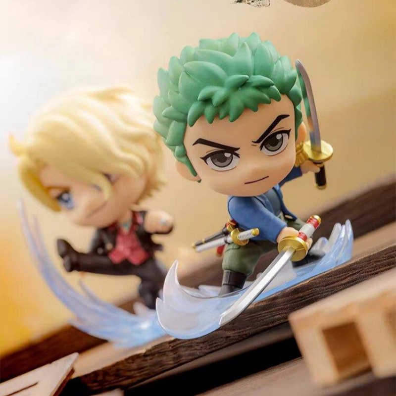 New Hot Toys One Piece Cosbi B - đánh giá và giá Anime Action Figure Blind Box