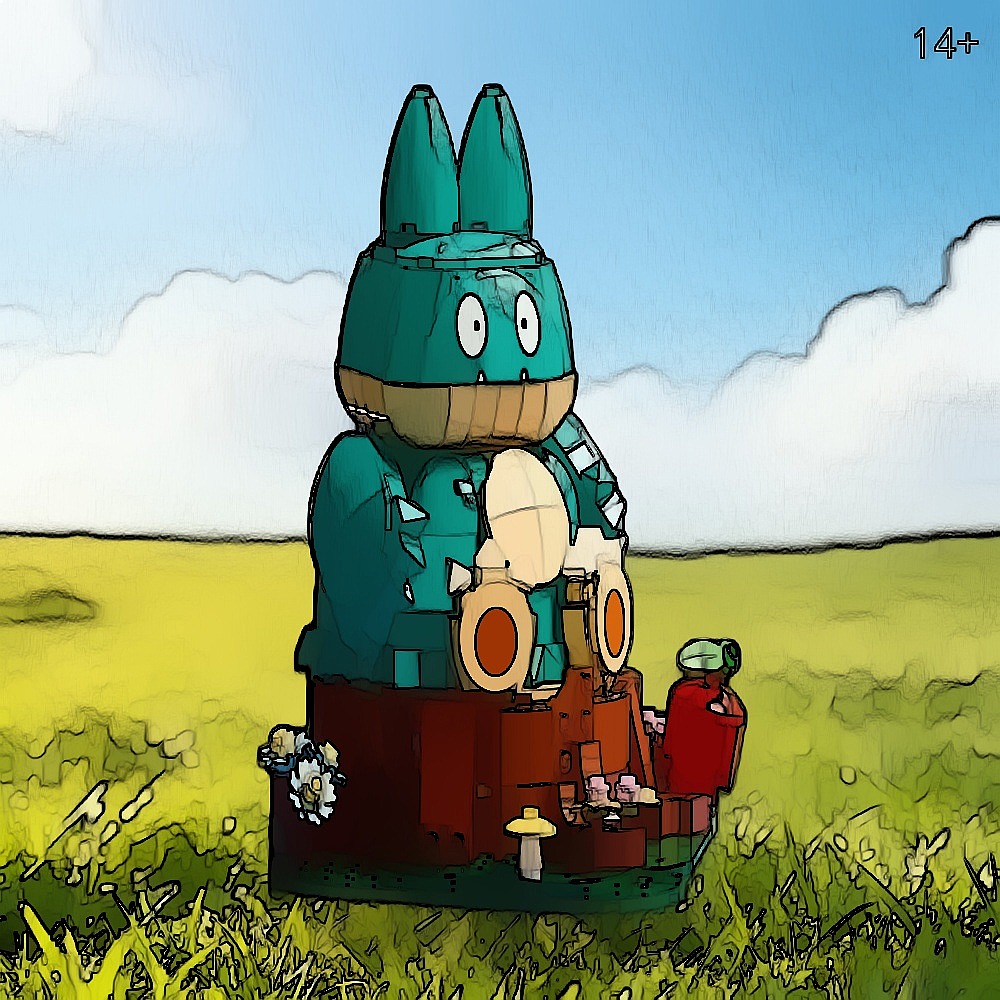 Funny Chlax Animated Beast 757 - đánh giá và giá Building Blocks