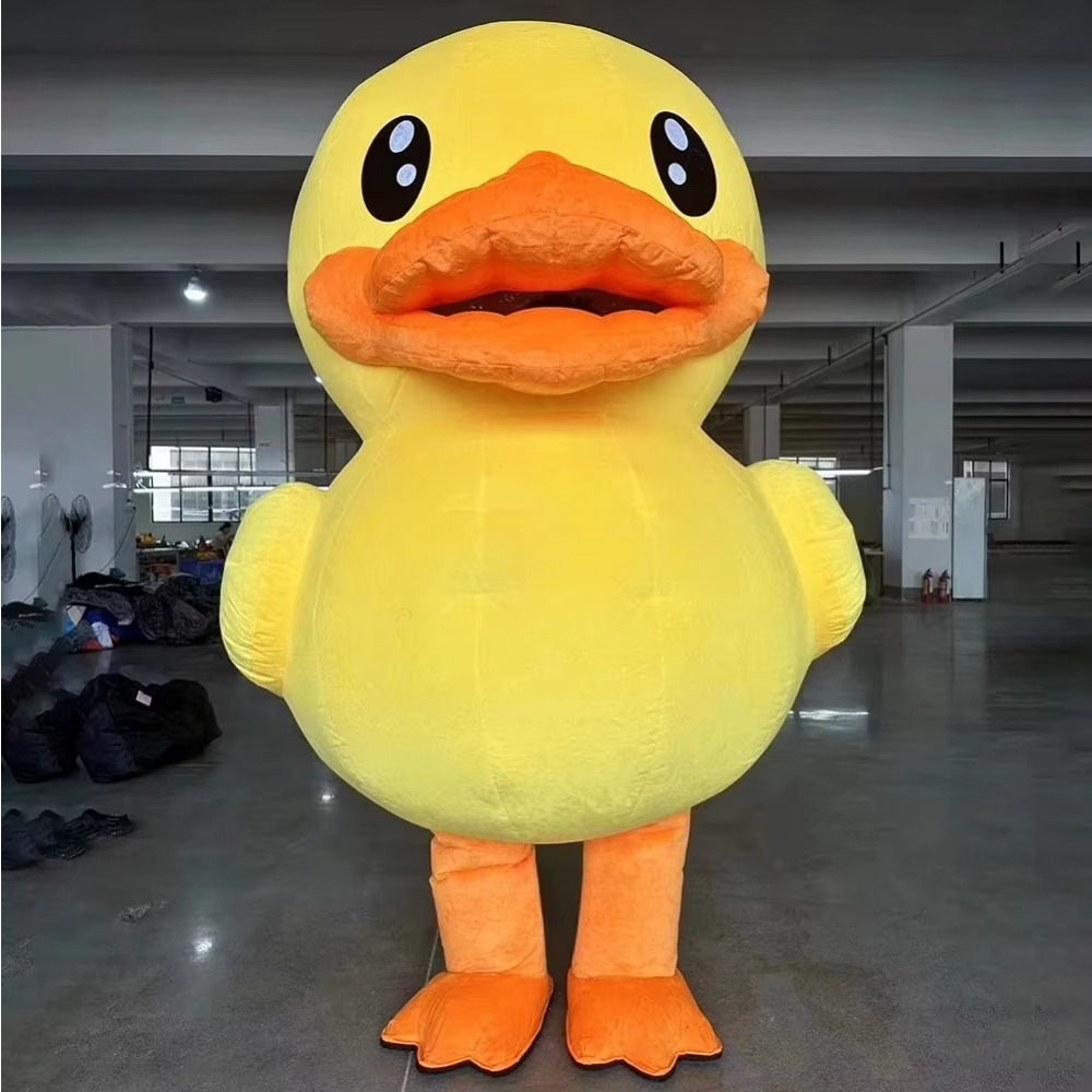 Inflatable Duck Mascot Costume - đánh giá và giá Dolls